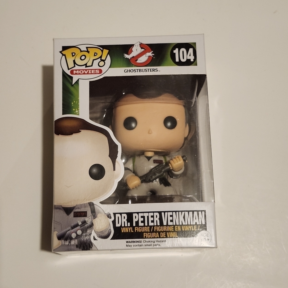 Funko Pop! Movies Ghostbusters 30th Anniversary - Dr. Peter Venkman #104 - 2014